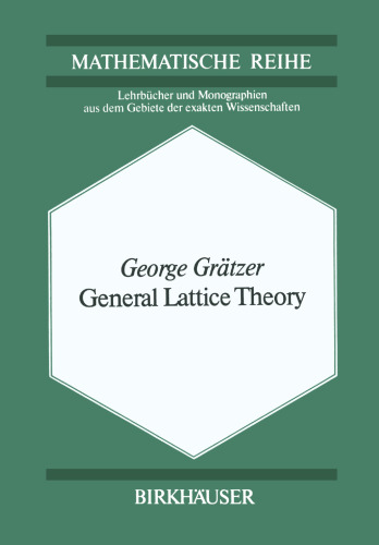 General Lattice Theory