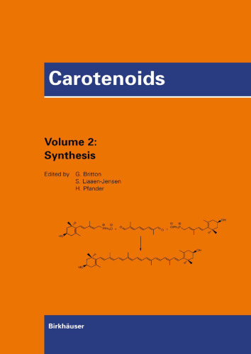 Carotenoids: Volume 2: Synthesis