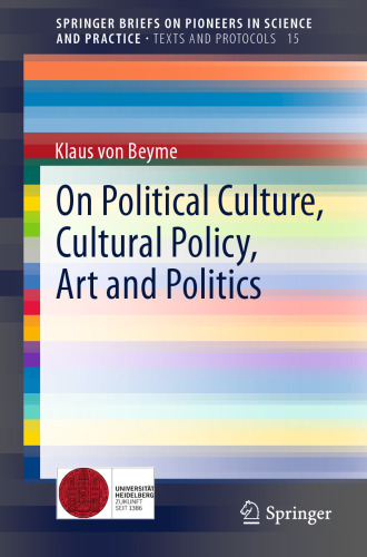 On Political Culture, Cultural Policy, Art and Politics