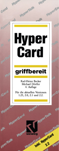 HyperCard griffbereit: Für die aktuellen Versionen 1.25, 2.0, 2.1 und 2.2