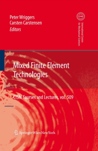Mixed finite element technologies