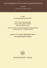 System zur inversen Bildtransformation mit elektrooptischen Mitteln