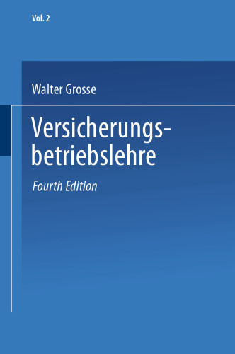 Versicherungsbetriebslehre