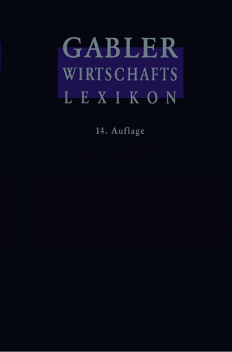 Gabler Wirtschafts-Lexikon