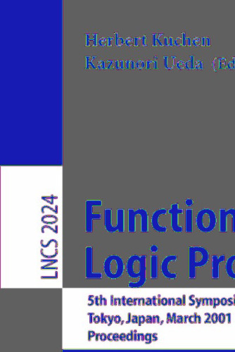 Functional and Logic Programming: 5th International Symposium, FLOPS 2001 Tokyo, Japan, March 7–9, 2001 Proceedings