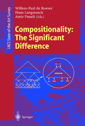 Compositionality: The Significant Difference: International Symposium, COMPOS’97 Bad Malente, Germany, September 8–12, 1997 Revised Lectures