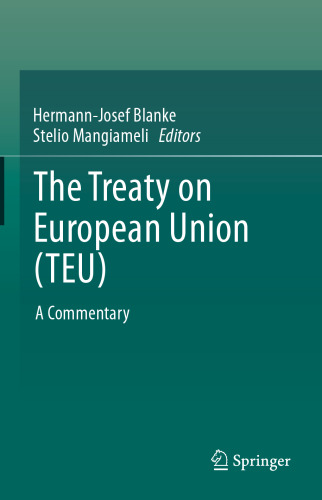 The Treaty on European Union (TEU): A Commentary