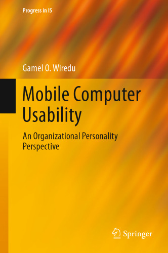 Mobile Computer Usability: An Organizational Personality Perspective
