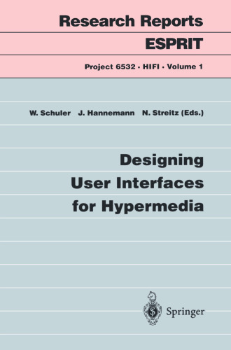 Designing User Interfaces for Hypermedia