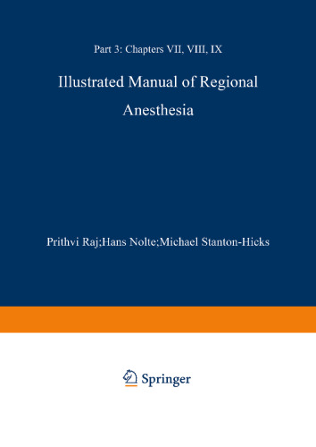 Illustrated Manual of Regional Anesthesia: Part 3: Transparencies 43–62