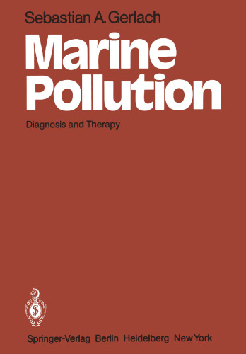 Marine Pollution: Diagnosis and Therapy