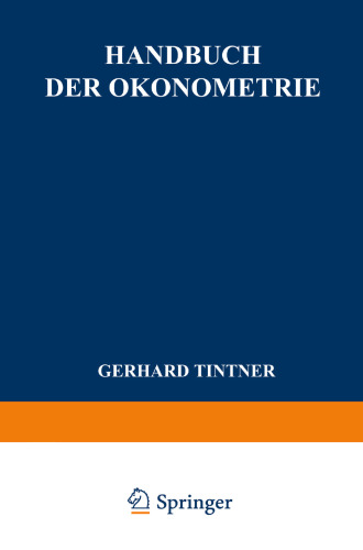 Handbuch der Ökonometrie