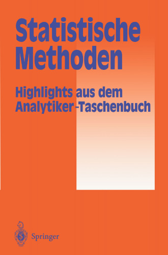 Statistische Methoden: Highlights aus dem Analytiker-Taschenbuch
