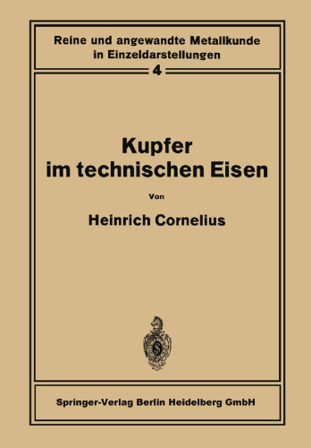 Kupfer im technischen Eisen