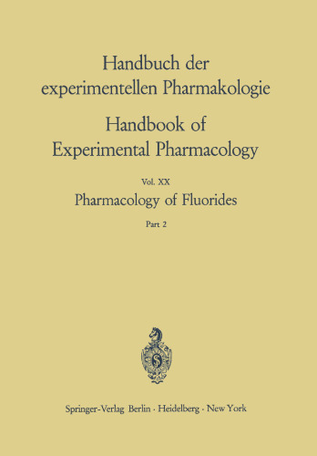 Pharmacology of Fluorides: Part 2