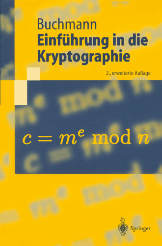 Einführung in die Kryptographie