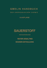 Sauerstoff: Anhangband. Water Desalting Wasser-Entsalzung