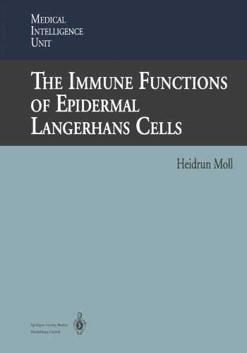 The Immune Functions of Epidermal Langerhans Cells