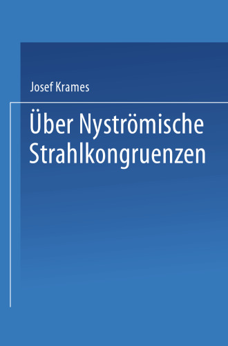 Über Nyströmische Strahlkongruenzen