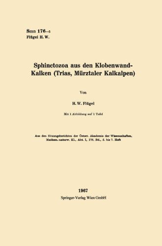 Sphinctozoa aus den Klobenwand-Kalken (Trias, Mürztaler Kalkalpen)