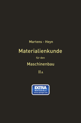 Handbuch der Materialienkunde für den Maschinenbau