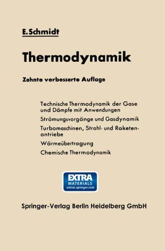 Einführung in die Technische Thermodynamik und in die Grundlagen der chemischen Thermodynamik