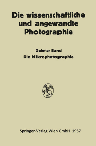 Die Mikrophotographie