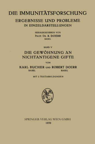 Die Gewöhnung an Nichtantigene Gifte