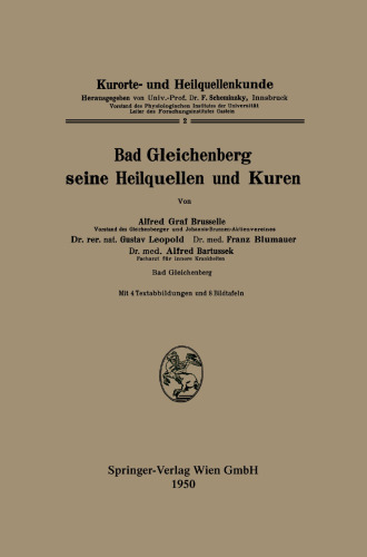 Bad Gleichenberg seine Heilquellen und Kuren