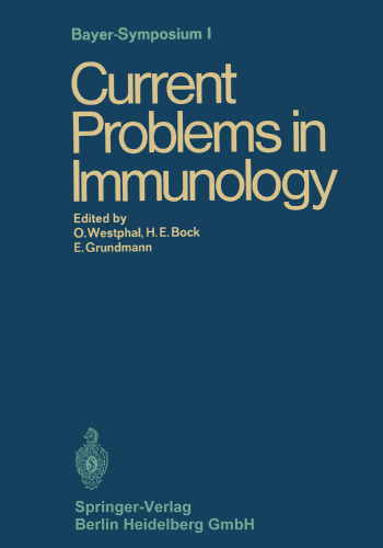 Current Problems in Immunology