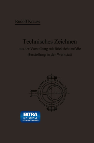Technisches Zeichnen aus der Vorstellung mit Rücksicht auf die Herstellung in der Werkstatt