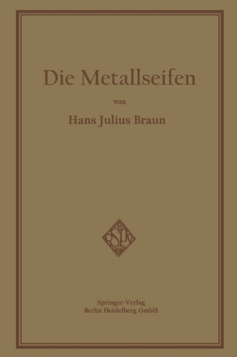 Die Metallseifen
