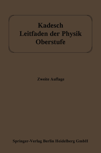 Leitfaden der Physik: Oberstufe