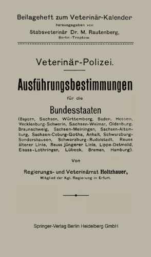 Ausführungsbestimmungen für die Bundesstaaten