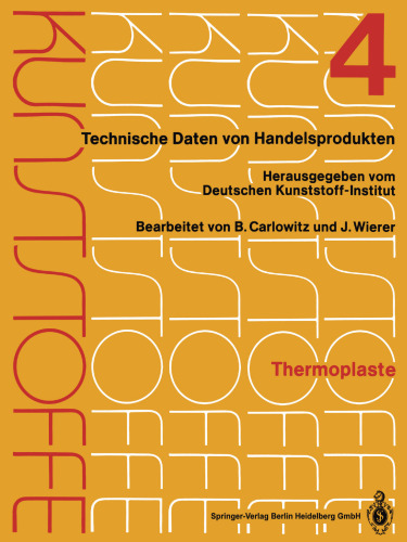 Thermoplaste: Merkblätter 1201–1600