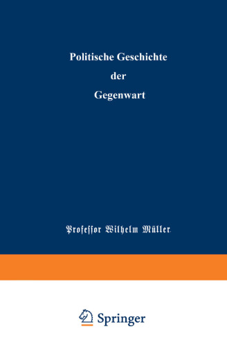 Politische Geschichte der Gegenwart: XXIV. Das Jahr 1890