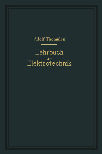 Kurzes Lehrbuch der Elektrotechnik