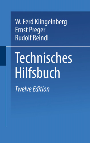 Klingelnberg Technisches Hilfsbuch