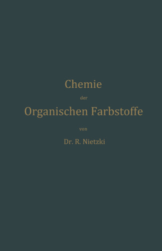Chemie der Organischen Farbstoffe