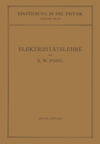 Einführung in die Elektrizitätslehre