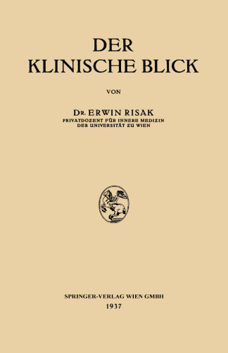 Der Klinische Blick