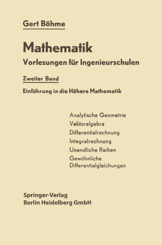 Einführung in die Höhere Mathematik: Mathematik