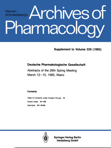 Deutsche Pharmakologische Gesellschaft