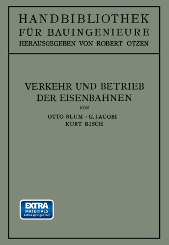 Verkehr und Betrieb der Eisenbahnen