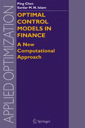 Optimal Control Models in Finance: A New Computational Approach 