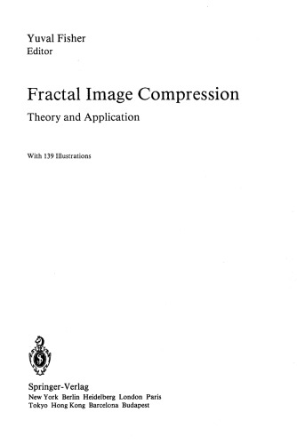 Fractal Image Compression Theory And Application