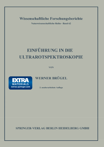 Einführung in die Ultrarotspektroskopie