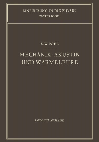 Mechanik · Akustik und Wärmelehre