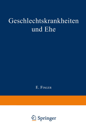 Geschlechtskrankheiten und Ehe