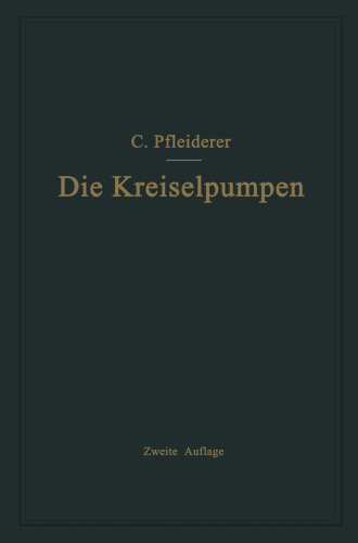 Die Kreiselpumpen